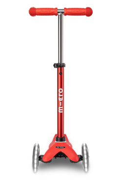 Самокат Mini Micro Deluxe LED Красный