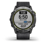 Часы для экстремальных видов спорта Garmin Enduro стальной корпус и серый нейлоновый ремешок UltraFit 010-02408-00