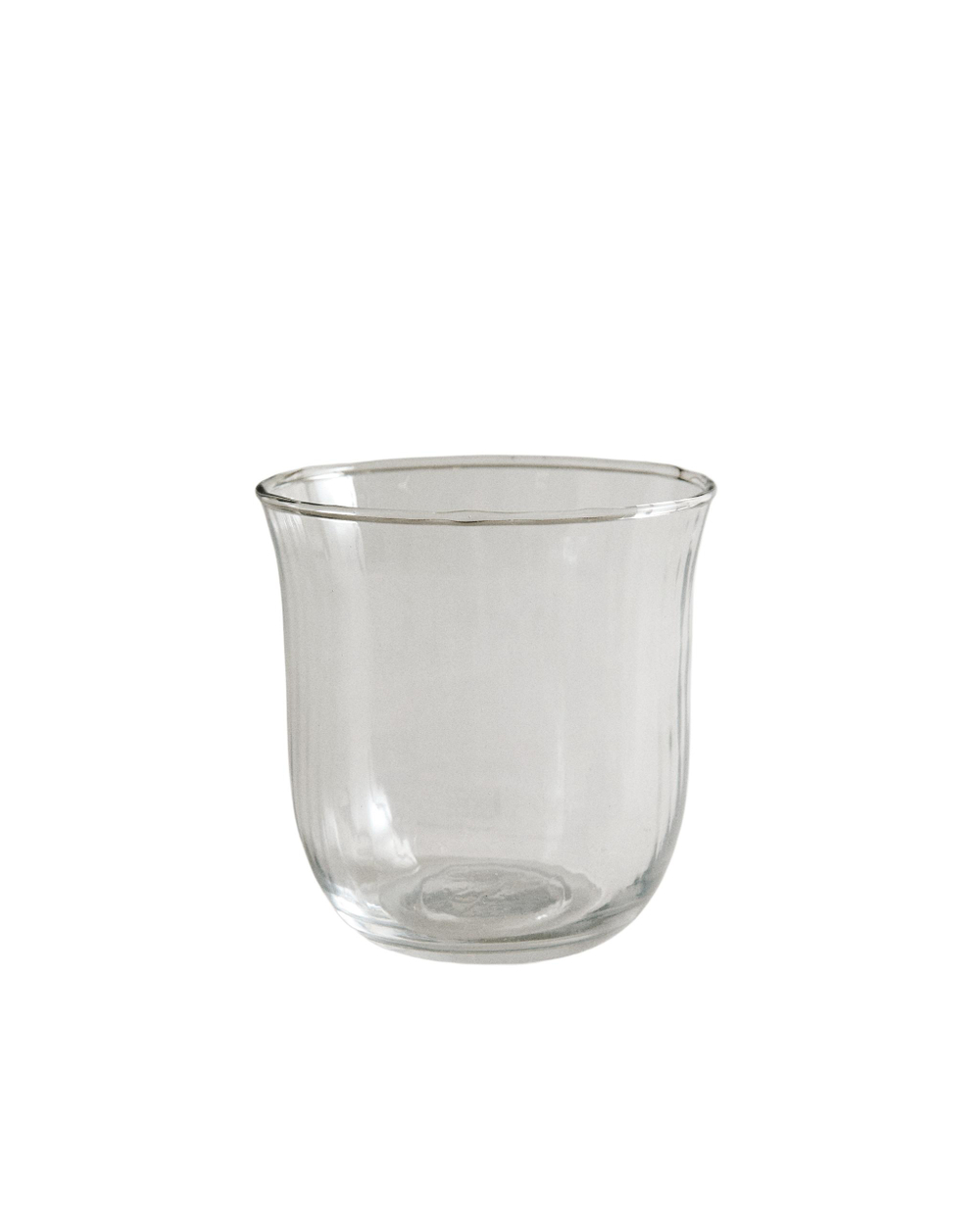Zara Home стакан из стекла, цвет прозрачный, 9 см · 0229/401