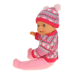 Пупс озвуч. "Анечка" 40см. музыка-Шаинский, пьет, писает, закр.глазки, 4 аксесс, 100 фраз Y40BB-KNIT