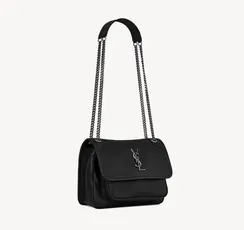 Кожаная сумка через плечо Saint Laurent Niki