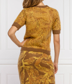 свитер sanmartino Pinko - горчичный(1G16AJ Y77X)