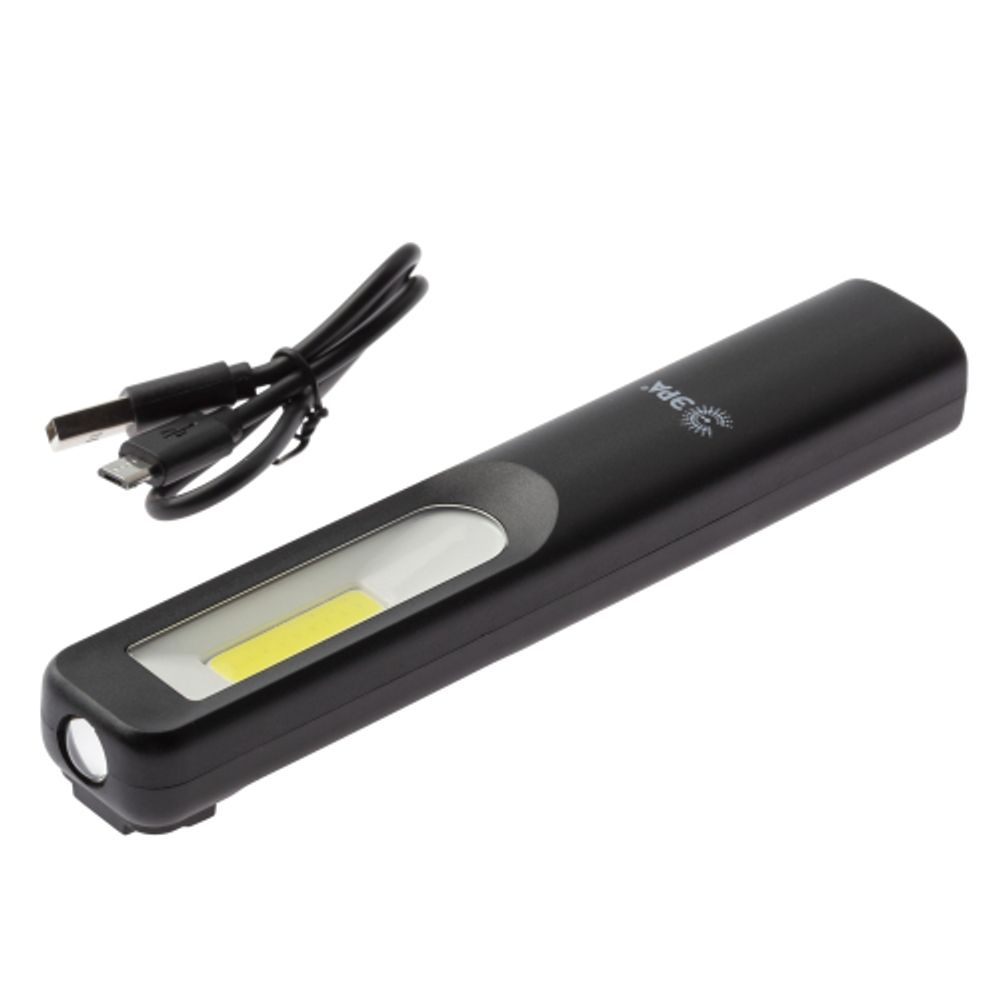 Светодиодный фонарь ЭРА Рабочие Практик RA-701 ручной аккумуляторный с магнитом и клипсой | Рабочие  фонари