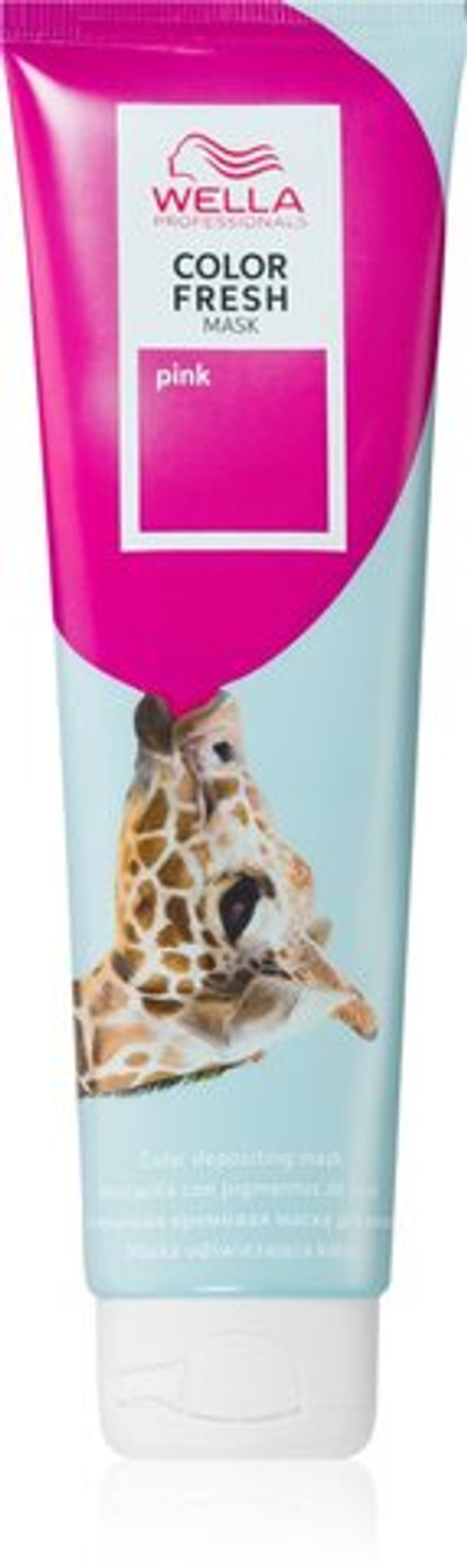 Wella Professionals Color Fresh - интенсивно окрашивающая маска /  Pink 150  ml  / GTIN 3614229718836