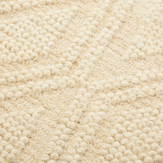 Ковер из шерсти и переработанного хлопка Shillong из коллекции Ethnic, 70x160см