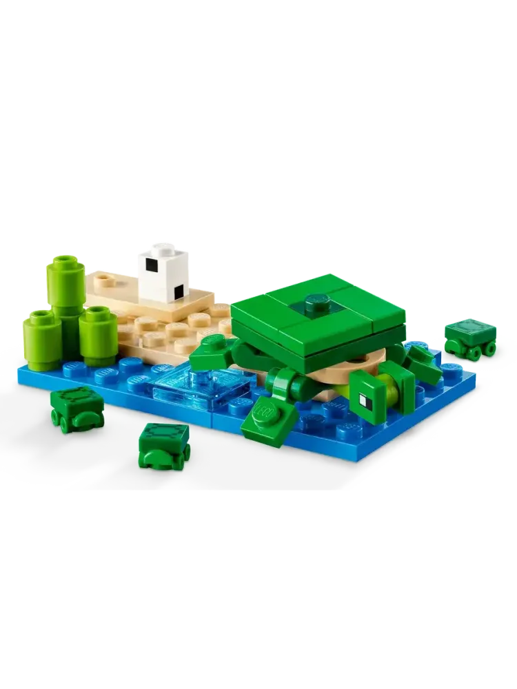 Конструктор Minecraft 21254 Черепаховый пляжный домик
