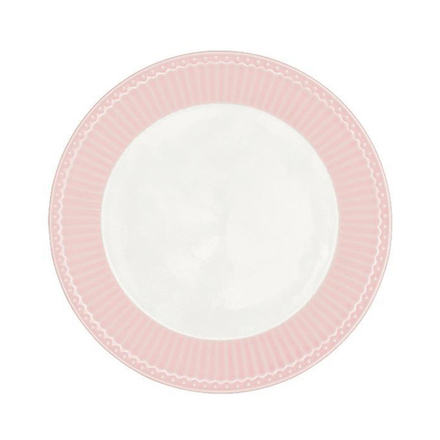 Тарелка Alice pale pink