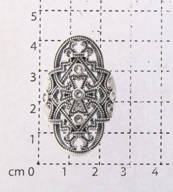 "Рудери" кольцо в серебряном покрытии из коллекции "Antique" от Jenavi