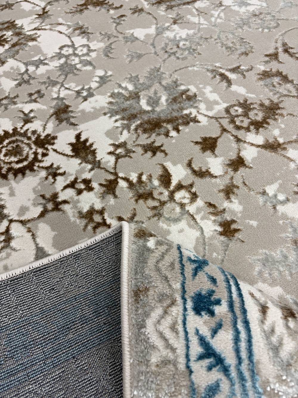 Ковер Eliza 37905C Blue FLS/Beige COK Прямоугольник