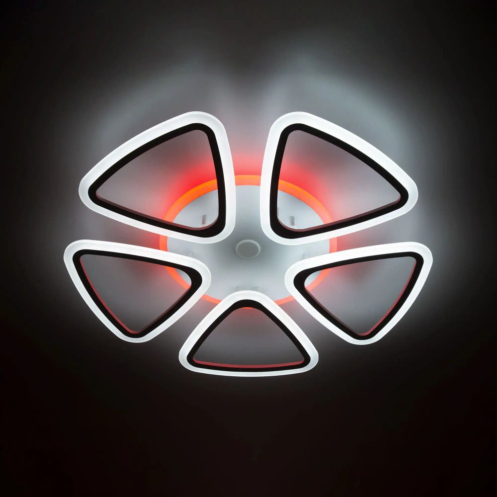 Citilux Мальта Смарт CL234A250E RGB Умная люстра Белая