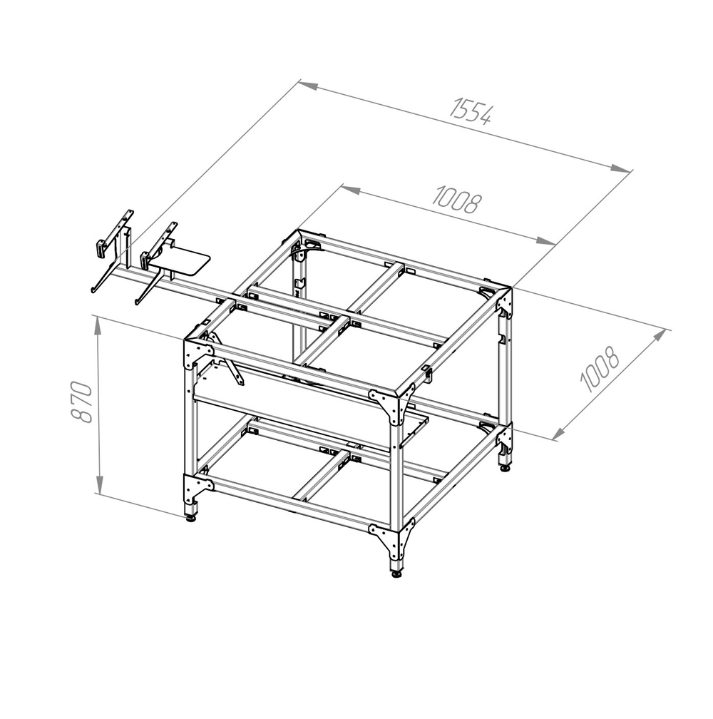 Стол для фрезерного станка Start