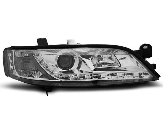 Передние фары Opel Vectra B daylight chrome