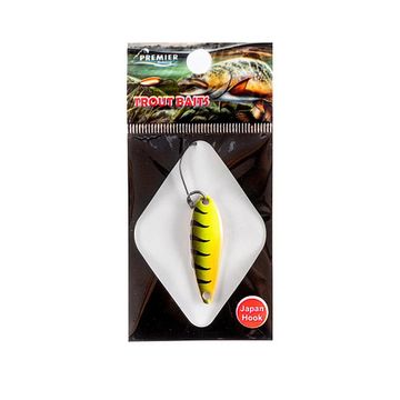 Микро приманка Freasky 2.6гр цв. 206 Желтый-черноспинка PREMIER