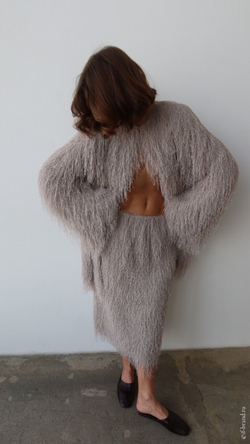 куртка-накидка BOURRE'