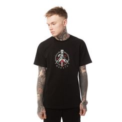 Футболка ЮНОСТЬ Голубь мира, черный