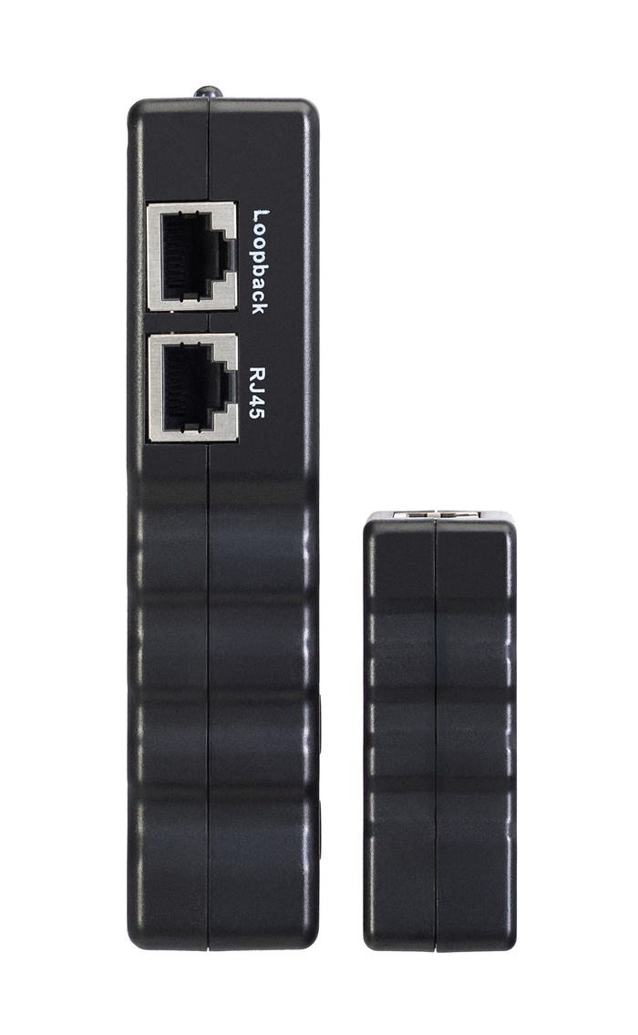 Кабельный PoE-тестер Ermenrich NetGeeks NP25, фиолетовый