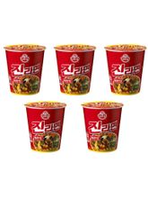 Лапша Джин рамен острая Ottogi Jin Ramen Hot 65 г 5 шт