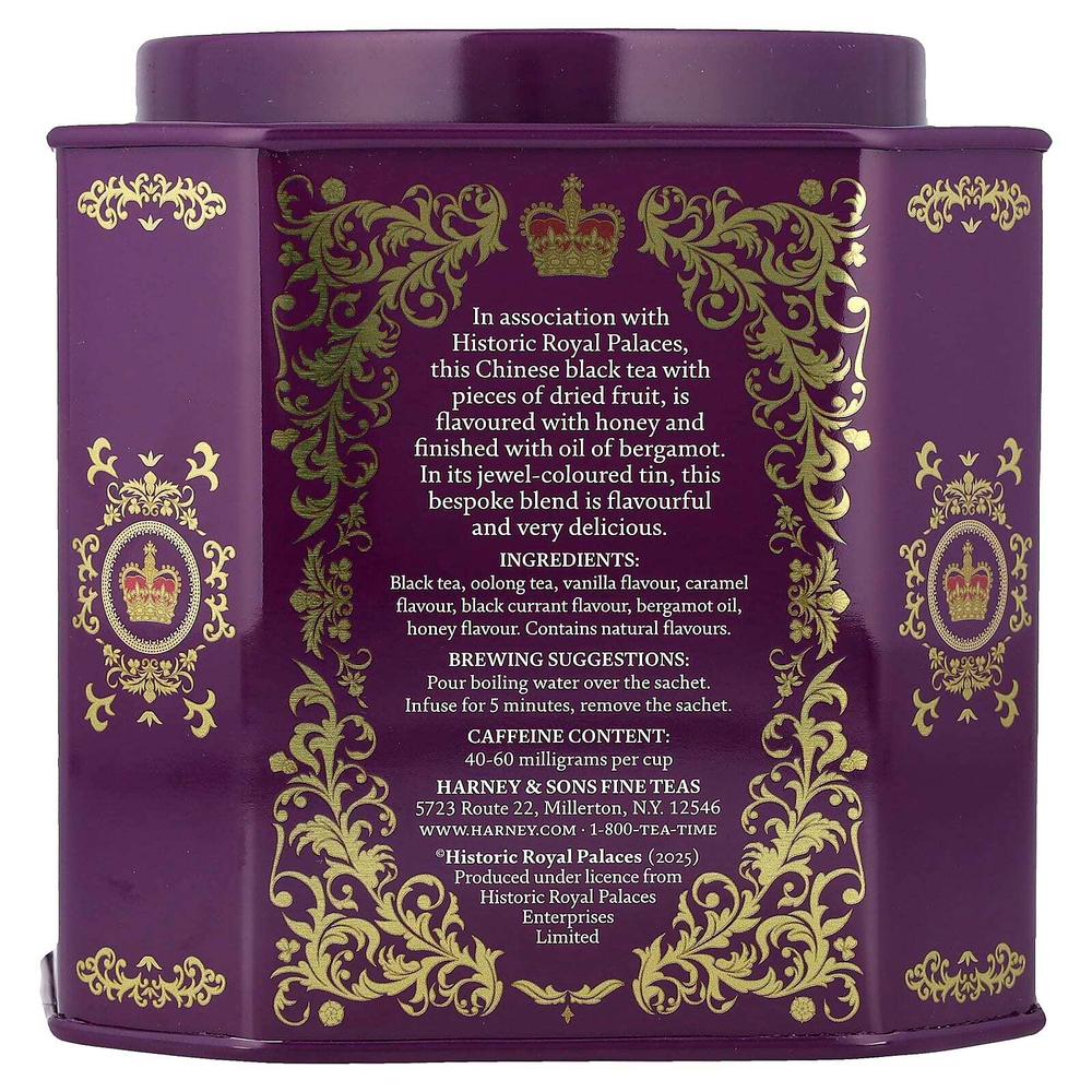 Harney & Sons, черный чай, лондонский Тауэр, 30 пакетиков, 60 г (2,11 унции)