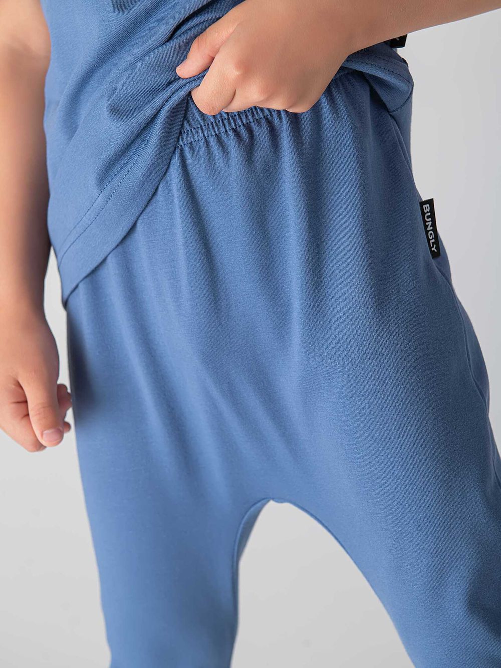 Брюки со спущенным шагом "Деним"