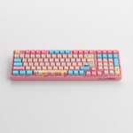 AKKO 3098B Doraemon Macaron  3 Modes RGB Hot Swap  Akko CS Jelly blue Switch,Cherry profile keycap