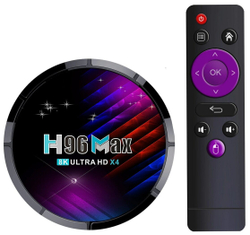 Приставка H96max, 4ГБ+64ГБ, 8К, S905X4, Android TV Box
