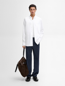 Massimo Dutti Рубашка из 100% хлопка, белый