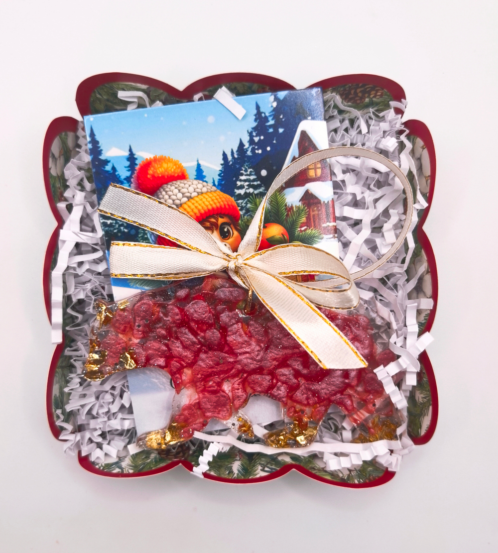 Ёлочная игрушка "Мишка"