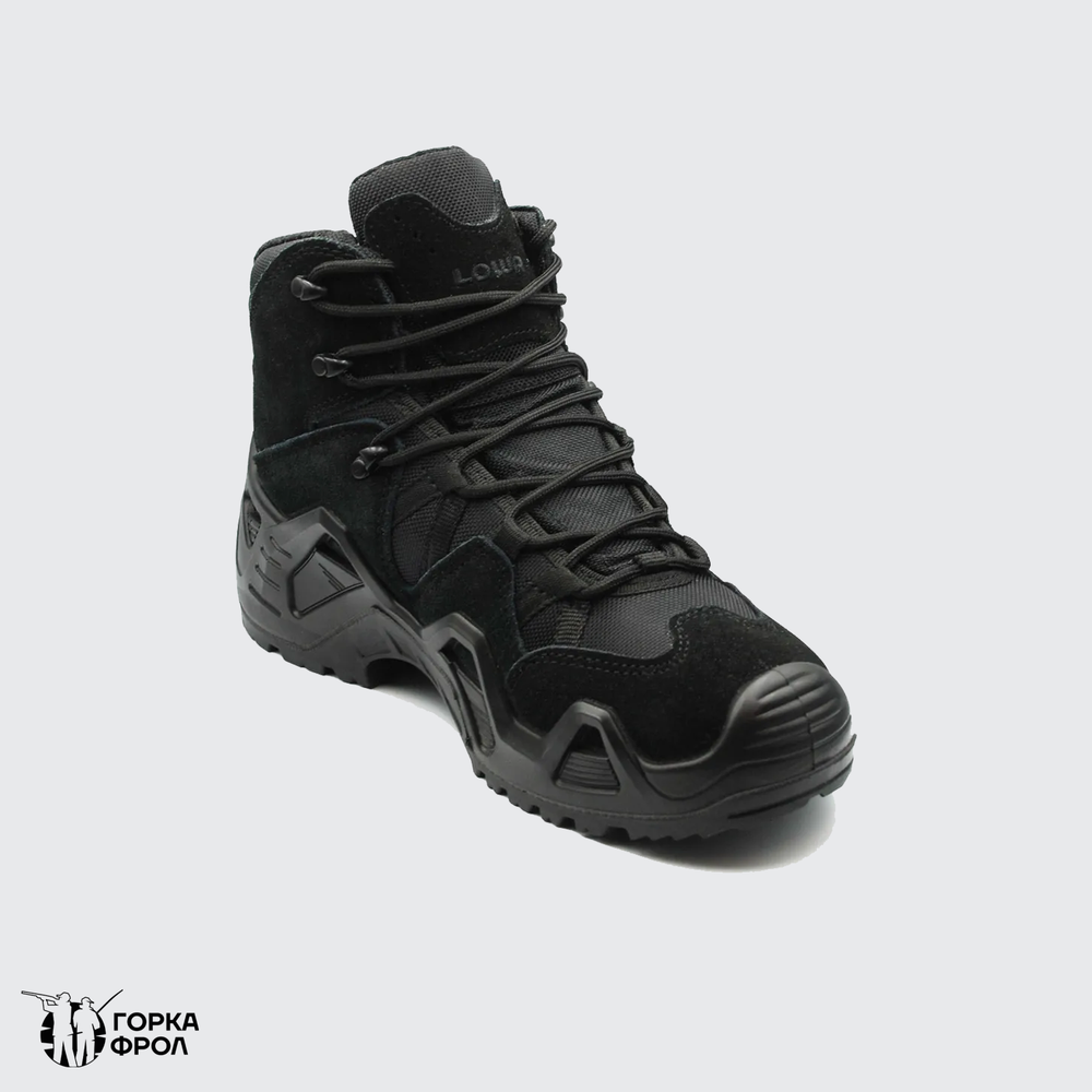 Ботинки Lowa Zephyr Mid черный, треккинговые (лето/демисезон)