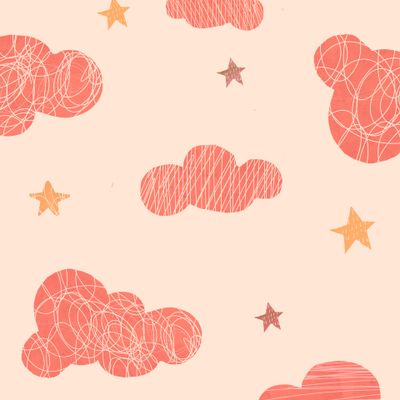 небо с розовым