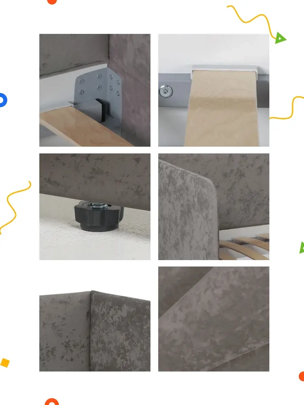 Диван - кровать Lilo 200х90 см ткань Nebby