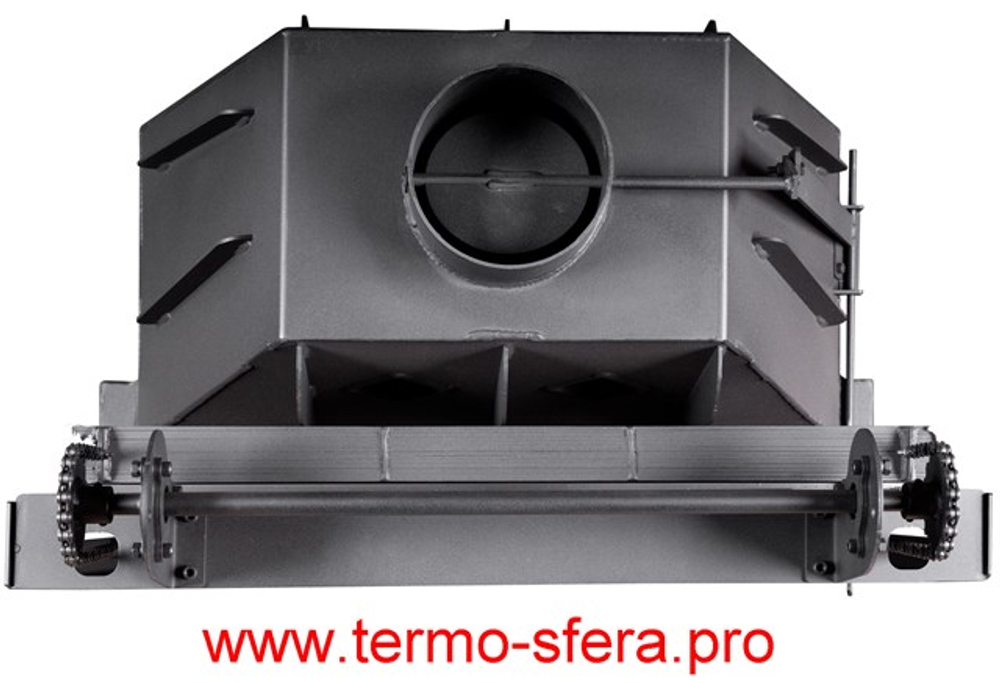 Каминная топка Экокамин Альфа 700 K с контргрузом