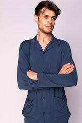 Адам (синяя) XL Пижама Мужская