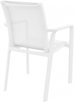 Кресло пластиковое Siesta Contract Pacific, белый