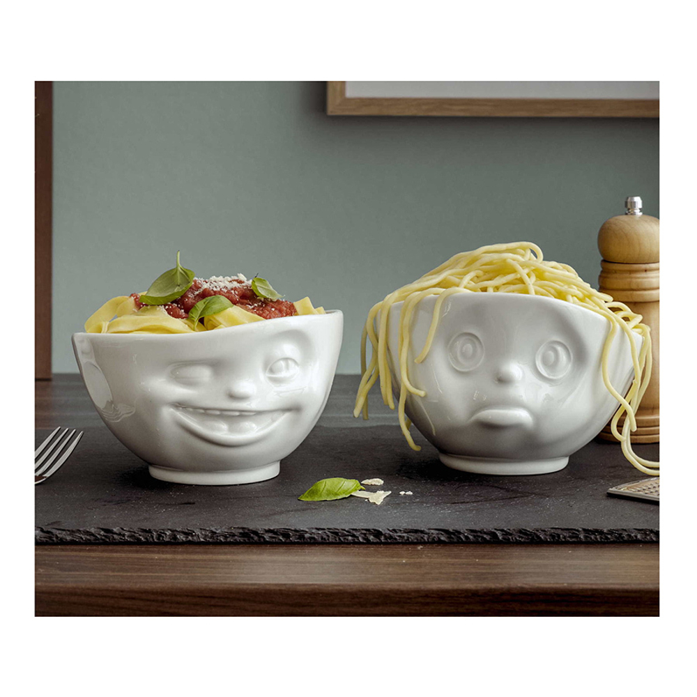 Чаша tassen winking, 500 мл, белая-желтая