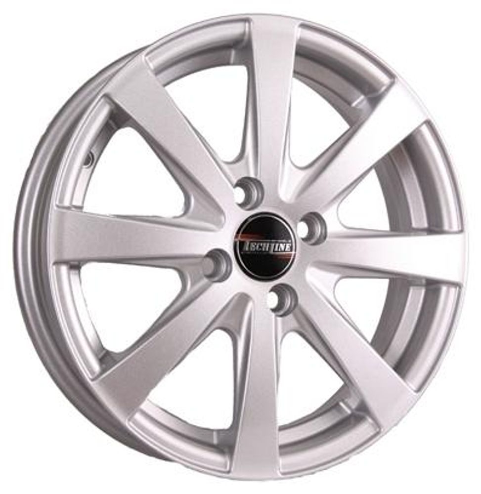 Tech Line 534 5.5x15 4x100 ET 45 Dia 54.1 (silver)