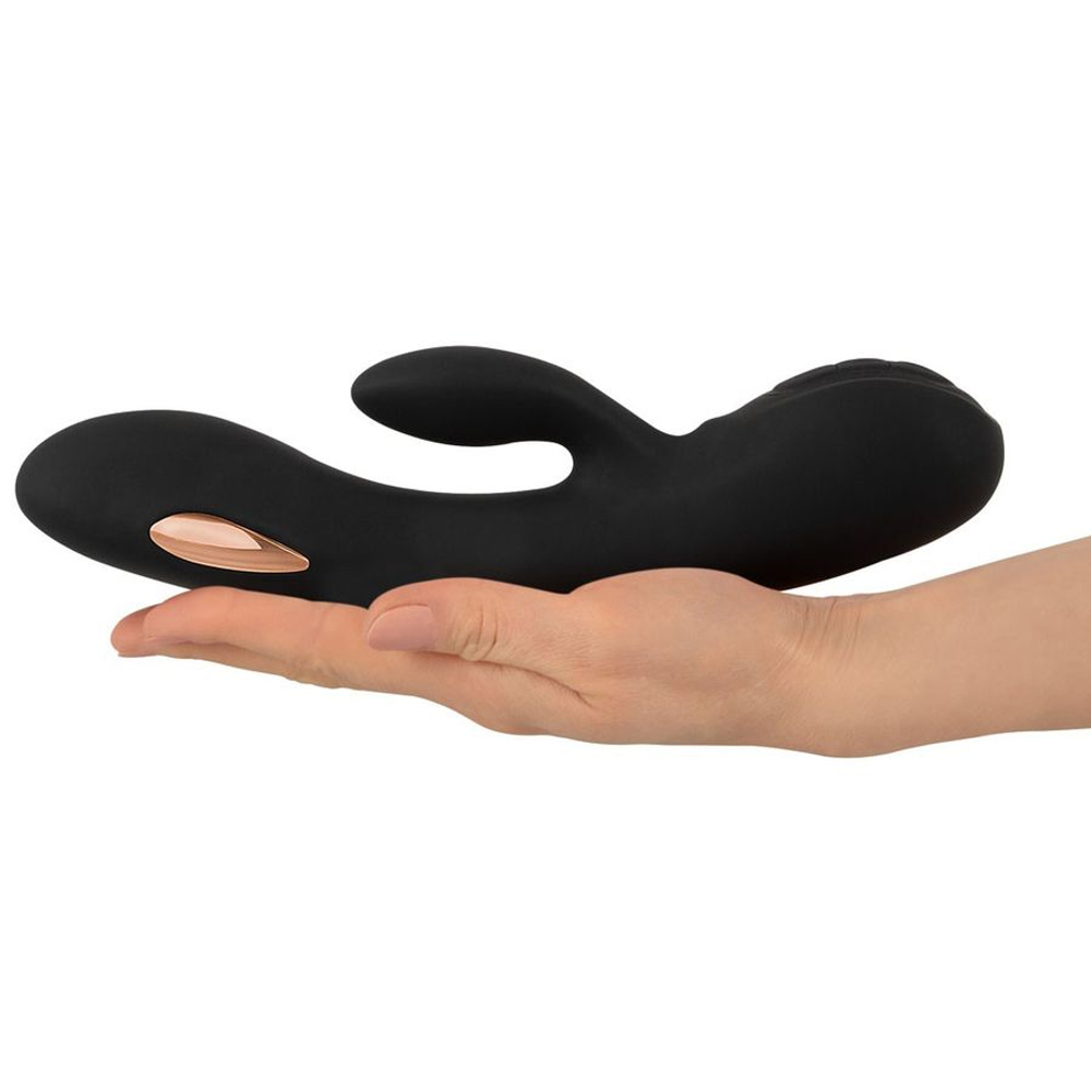 Вибратор XouXou E-Stim Rabbit с электростимуляцией