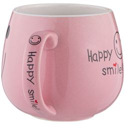 КРУЖКА КОЛЛЕКЦИЯ "ВЕСЕЛЫЙ СМАЙЛИК" 300 МЛ 9*8,2 СМ (КОР=48 ШТ.)