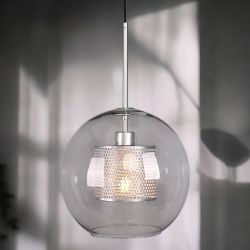 Подвесной светильник CATCH silver D30