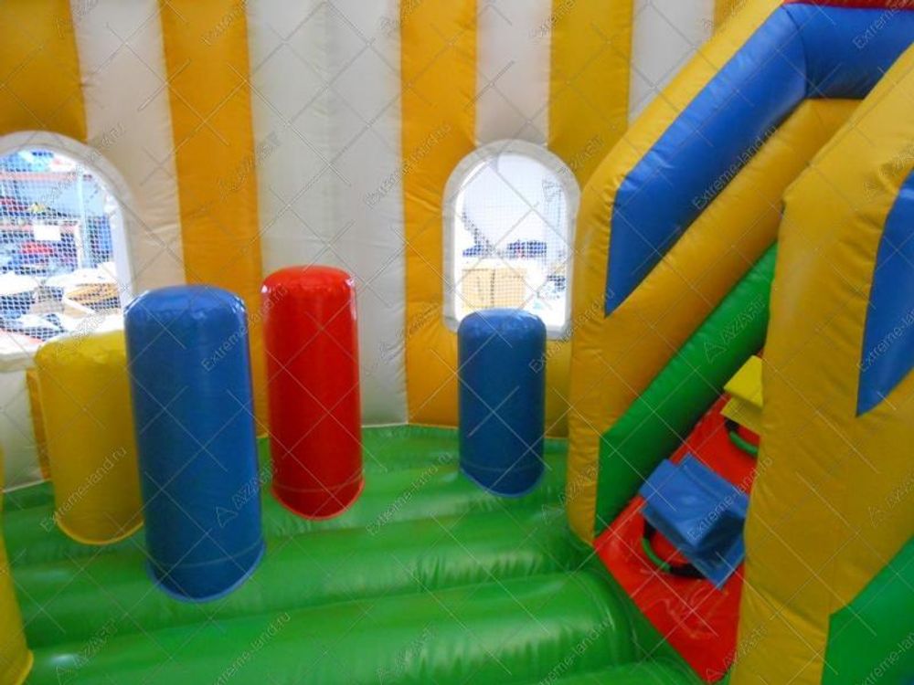 Батут "Домик конструктора"