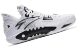 Anta Anta frenzy 5th year non-slip wear-resistant low-top basketball shoes men's white and black