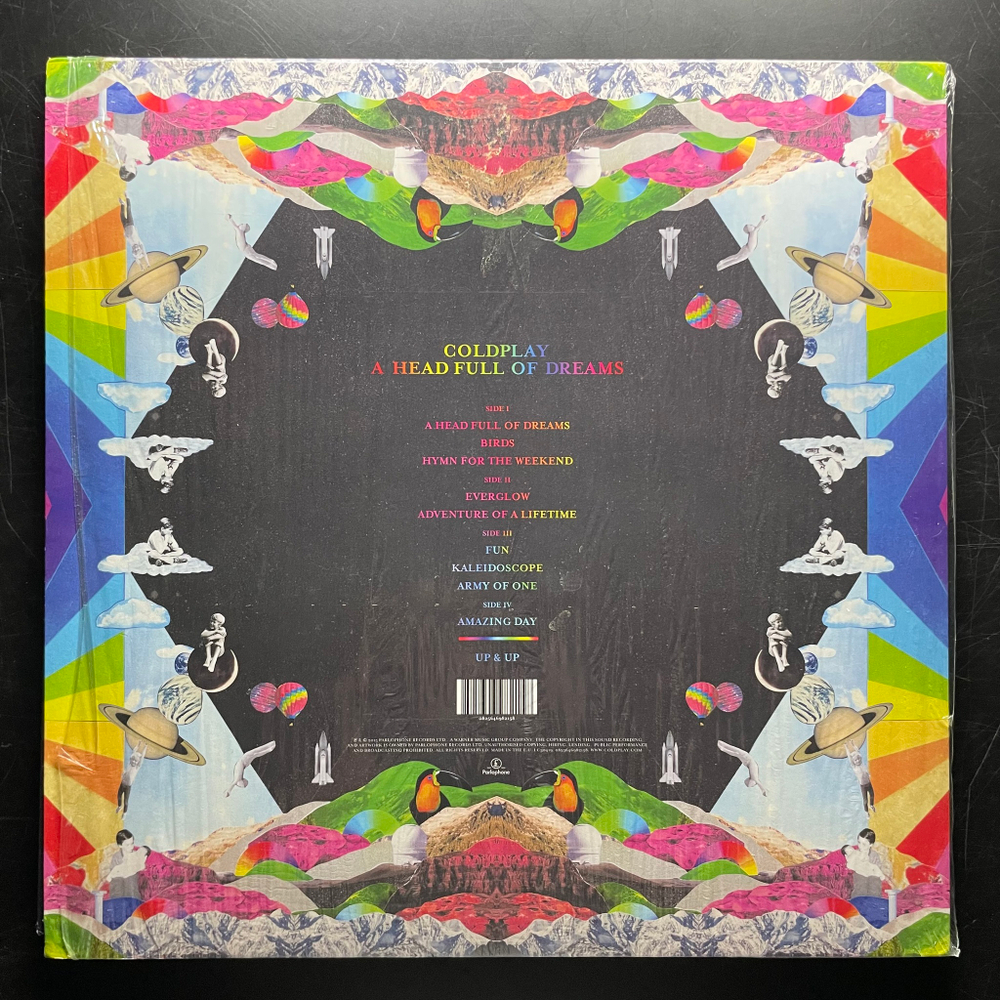 Coldplay ‎– A Head Full Of Dreams 2LP (Европа 2015г.)