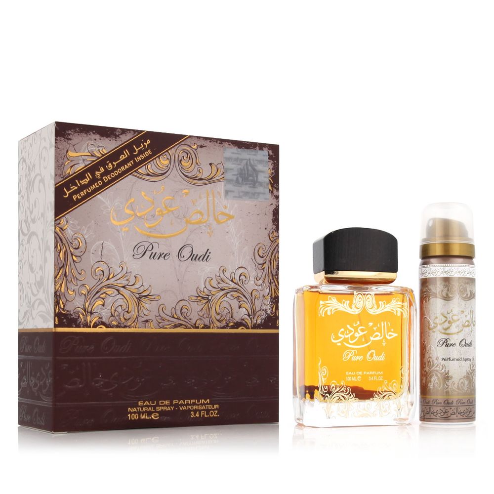 Lattafa Pure Oudi EDP 100 ml + DEO VAPO 50 ml (unisex) 1 St.