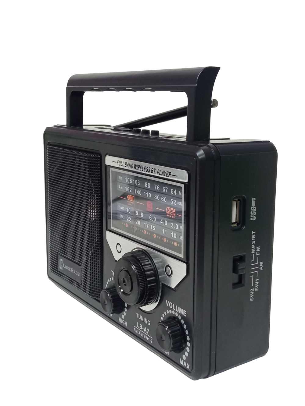 Радиоприемник с MP3 плеером (AC/DC) LuxeBass LB-A7