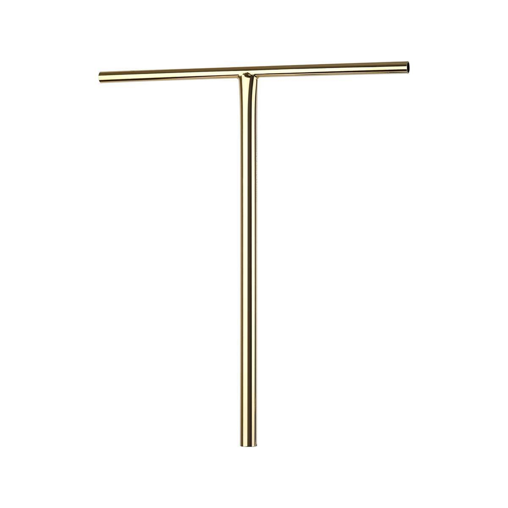 Руль для трюкового самоката, Fox Pro T-Bar SCS, 31.8 мм, 700*600, gold chrome (золотой)