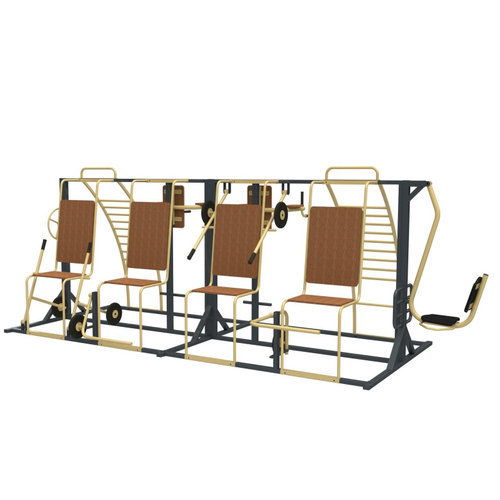 Уличный тренажерный комплекс №73, 5450*2000*2000 мм.