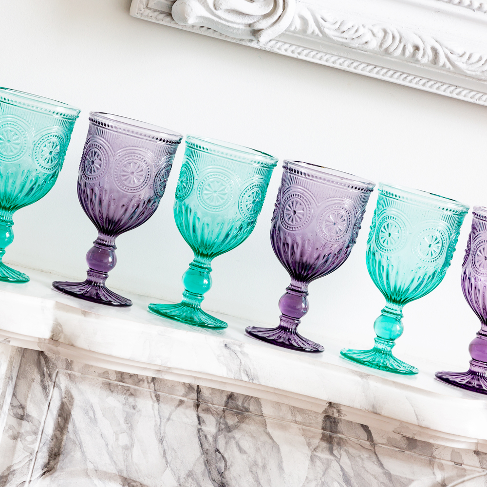 Набор бокалов 6шт 300мл Объект мечты Светский прием Тильда 2 цвета OM-21091720