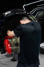 КАРБОН КЕРАМИЧЕСКАЯ УСИЛЕННАЯ ТОРМОЗНАЯ СИСТЕМА ДЛЯ TOYOTA ALPHARD 40 SERIES 2023+ Тойота