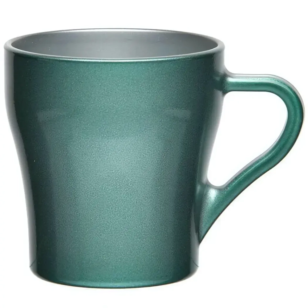 Кружка стеклянная 206мл «Металлик Грин» 55773SLBD2