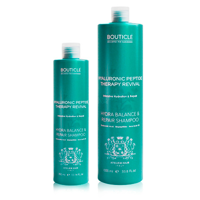 Увлажняющий шампунь для очень сухих и поврежденных волос Bouticle Hydra Balance & Repair Shampoo