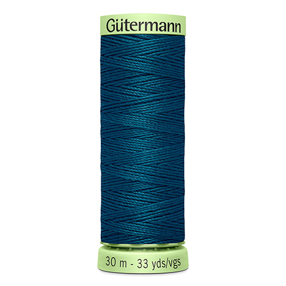 Нить Top Stitch 30/30 м для декоративной отстрочки, Gutermann, 870 малахит